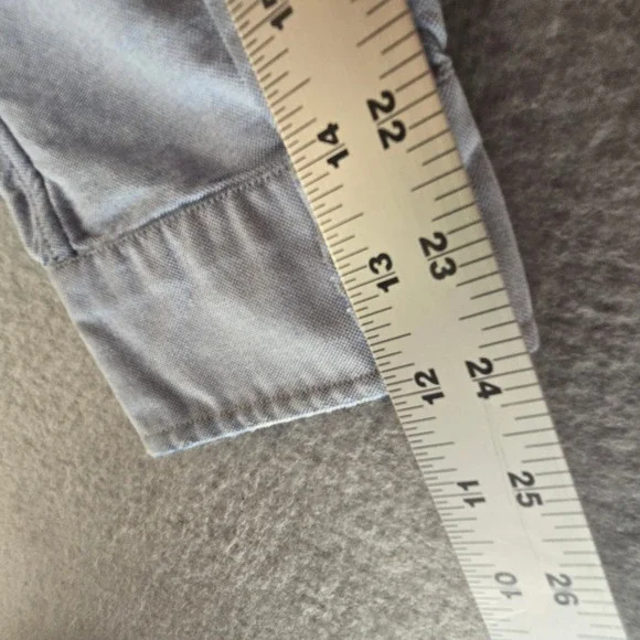 Ralph Lauren Blake Mens Large Blue Oxford Button Down Shirt Cotton Long Sleeve - Picture 13 of 16